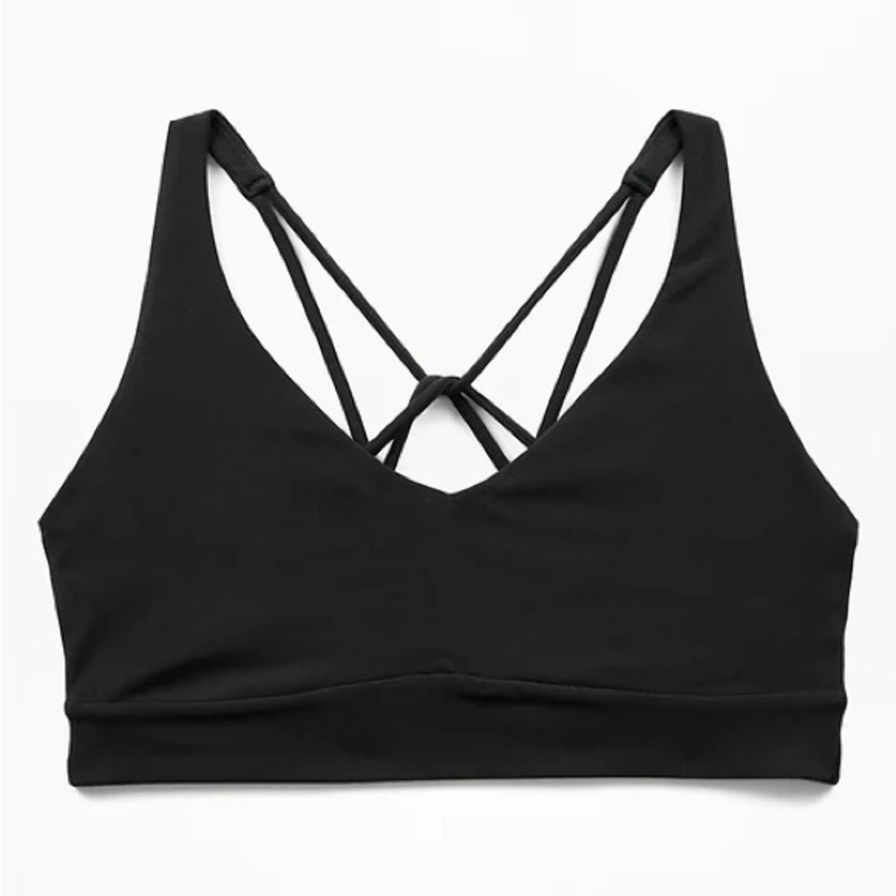 Athleta | Solace Bra Black Powervita NWT A-C - Picture 3 of 6